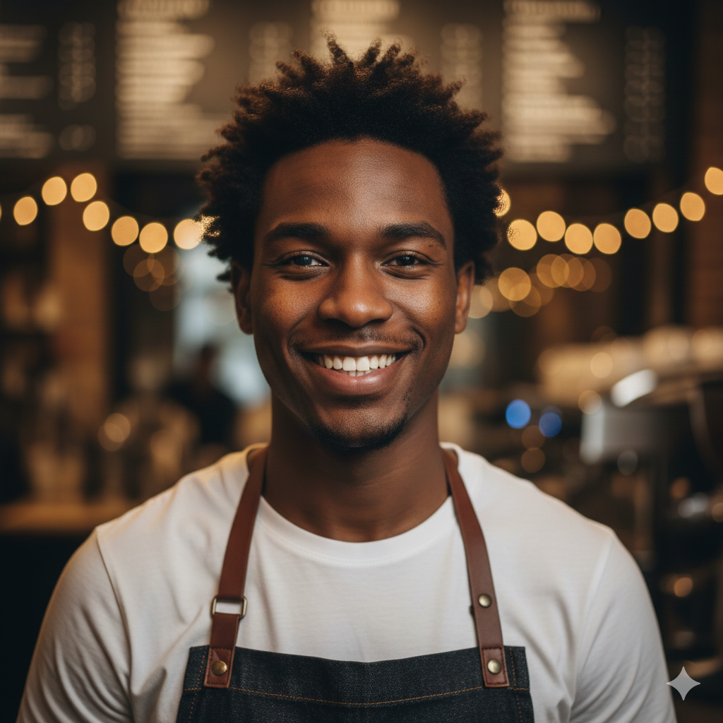 Mitarbeiterportrait von Sam