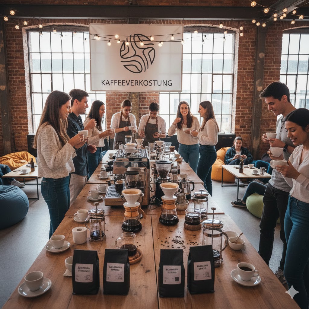 Foto zur Veranstaltung „Kaffeeverkostung für Erstsemester“