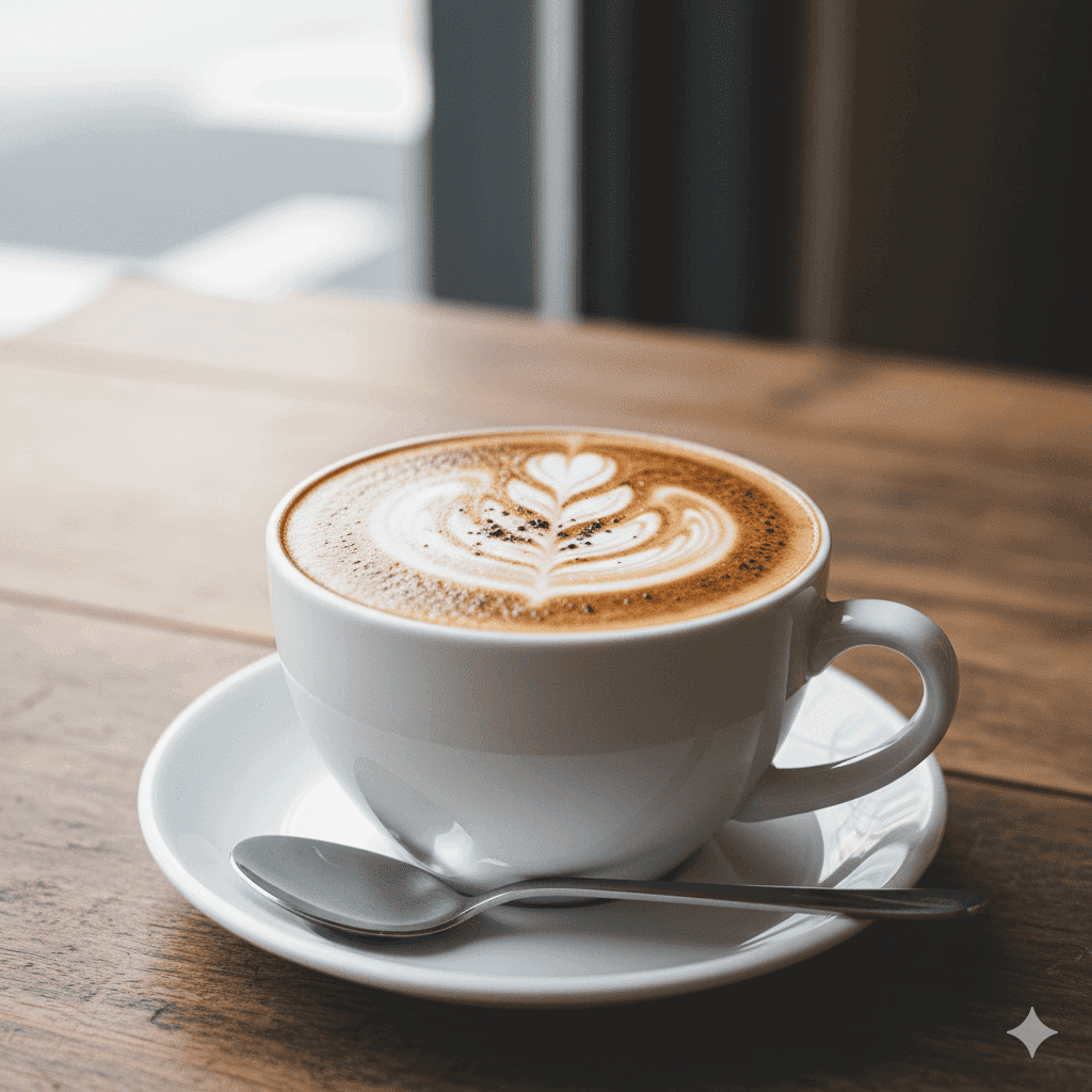 Cappuccino mit Milchschaum