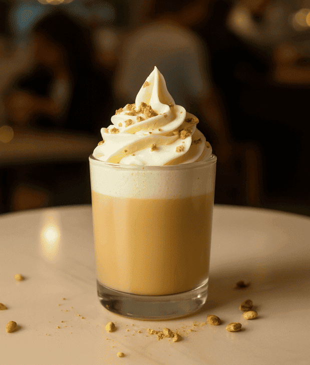 Vanille Latte mit cremigem Milchschaum