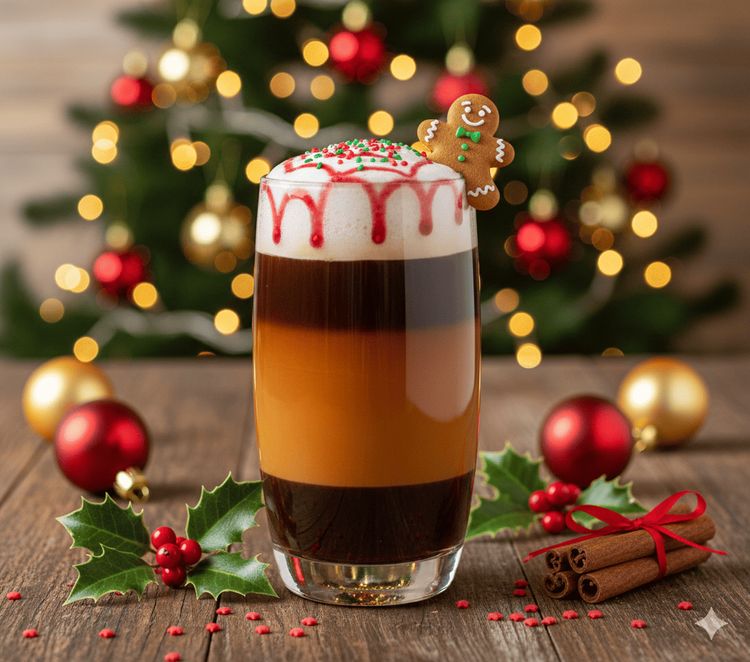 Irischer Kaffee mit Sahnehaube und Whiskey