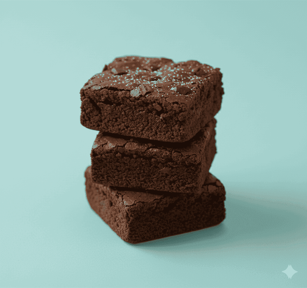 Saftige vegane Brownies